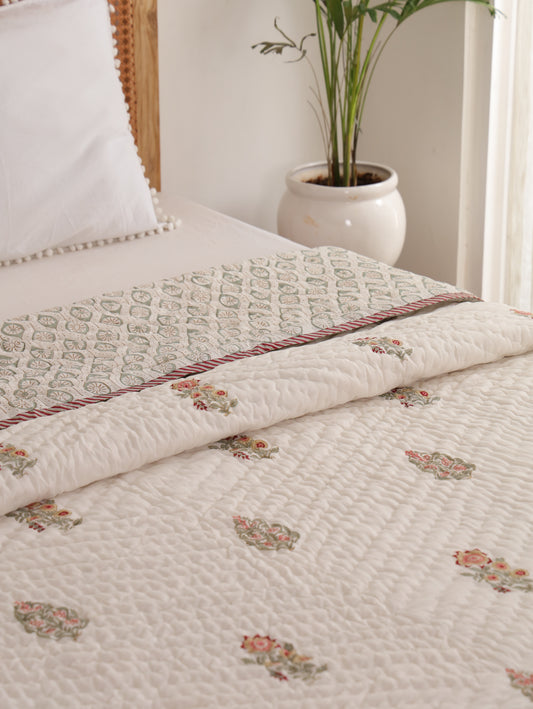 Parijat  Quilt - Double