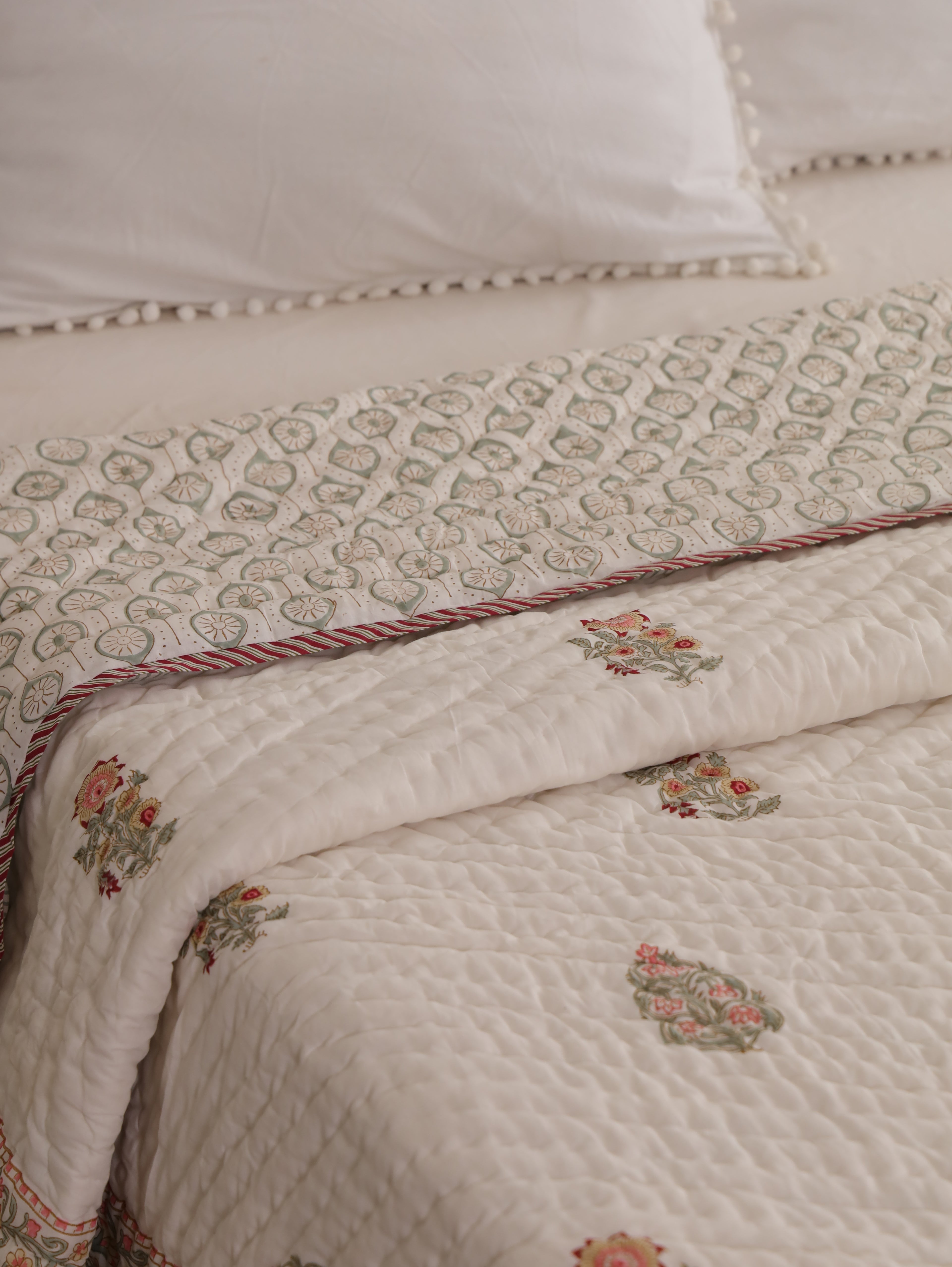 Parijat  Quilt - Double