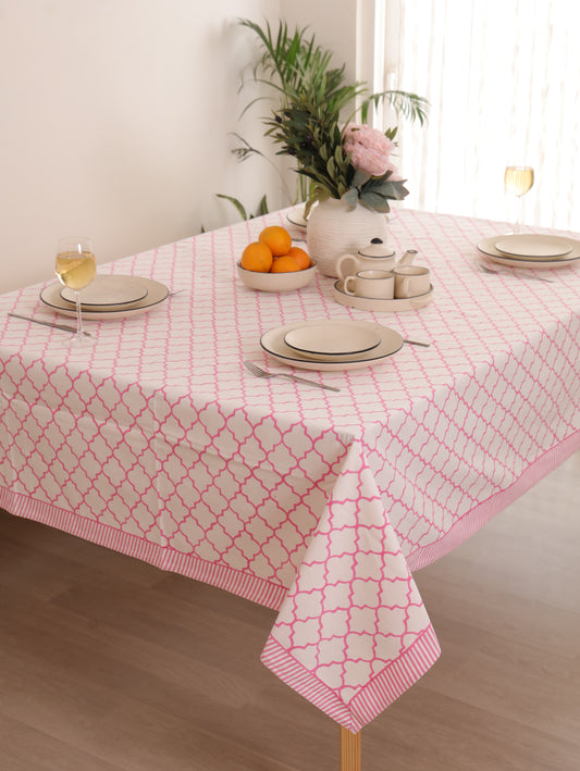 Jharokha Table Cover - 6 seater